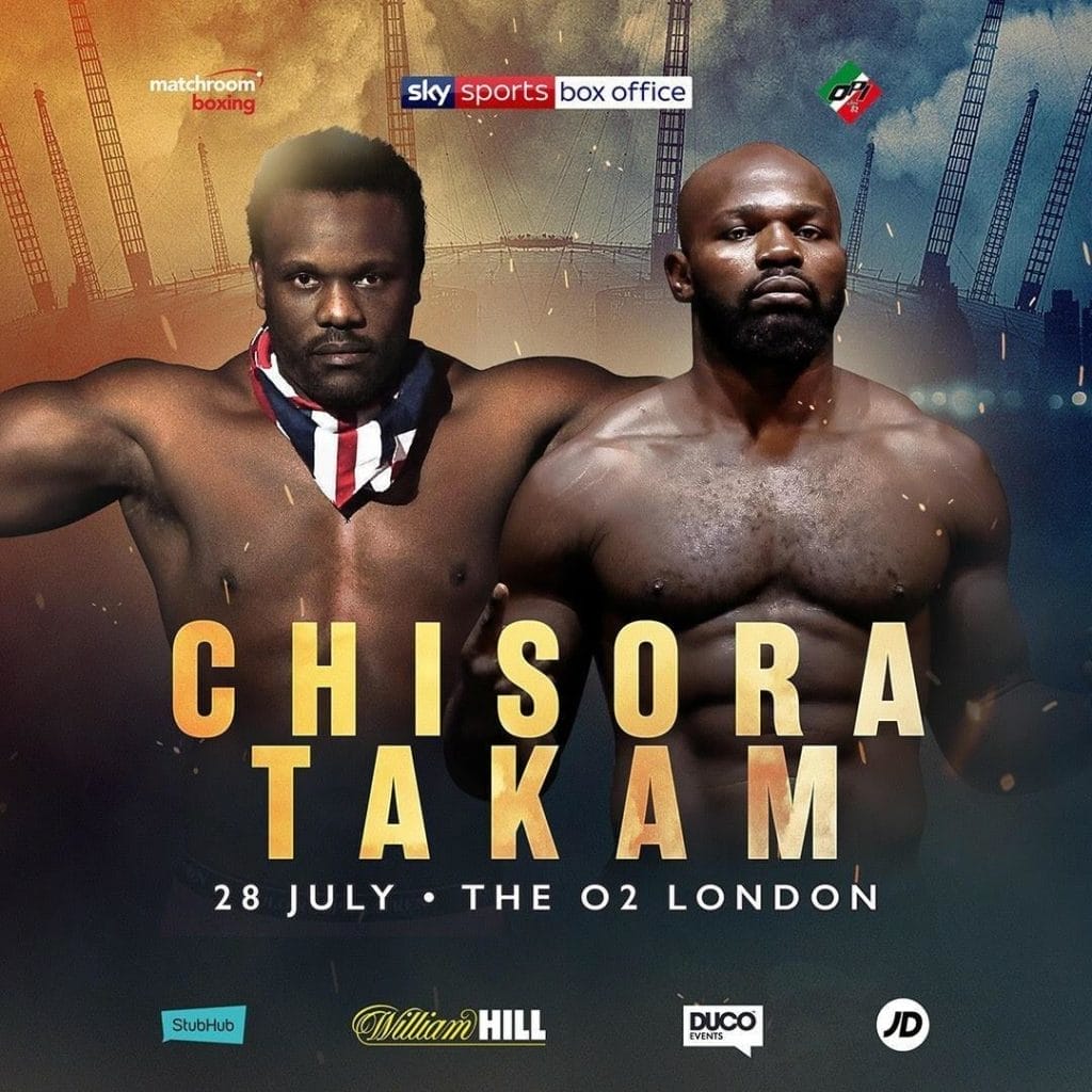 Chisora Versus Takam (ca. 2018)