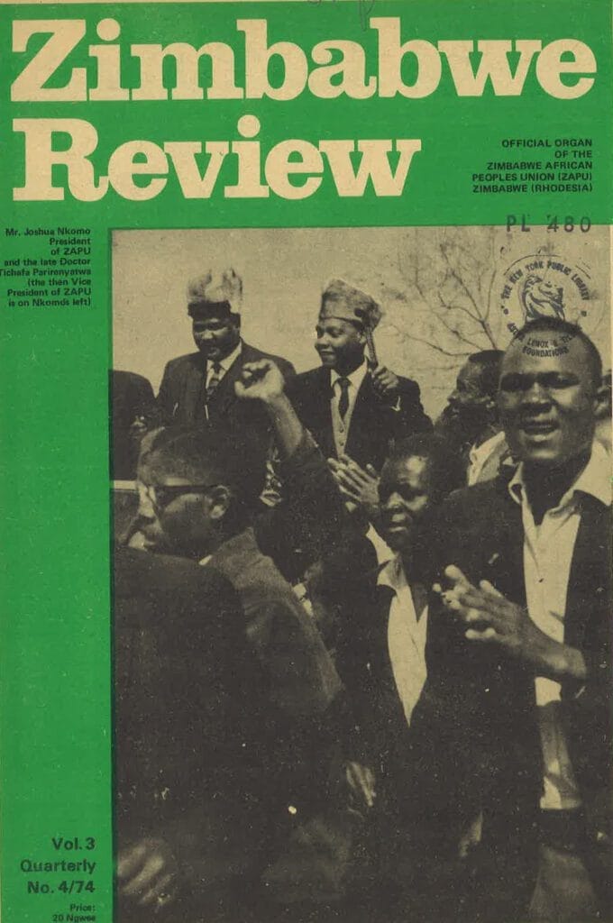 Zimbabwe Review: A quick look at 1974 (ca. 1974)